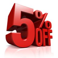 5% Off